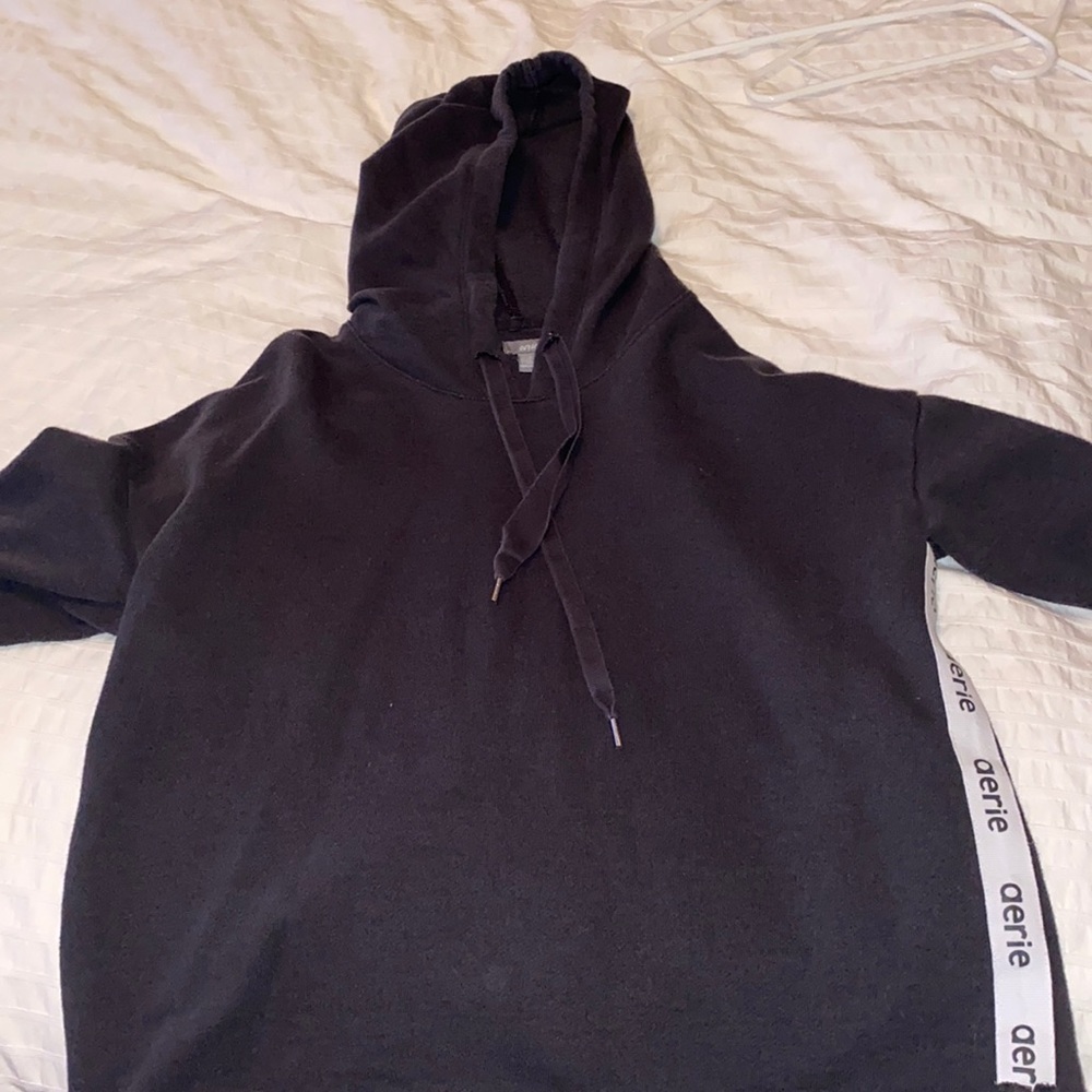 cropped hoodie